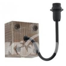 KINKIET 1X40W E14 BEZ ABAZURA KOLEKCJA VINTAGE